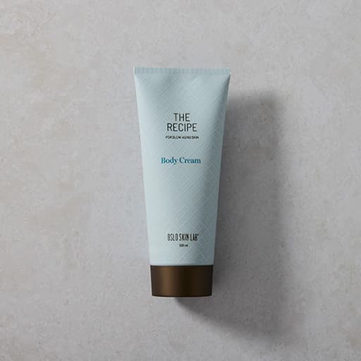balení tělového krému Body Cream The Recipe